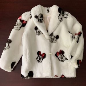 Vintage Minnie Mouse “Fur” Jacket